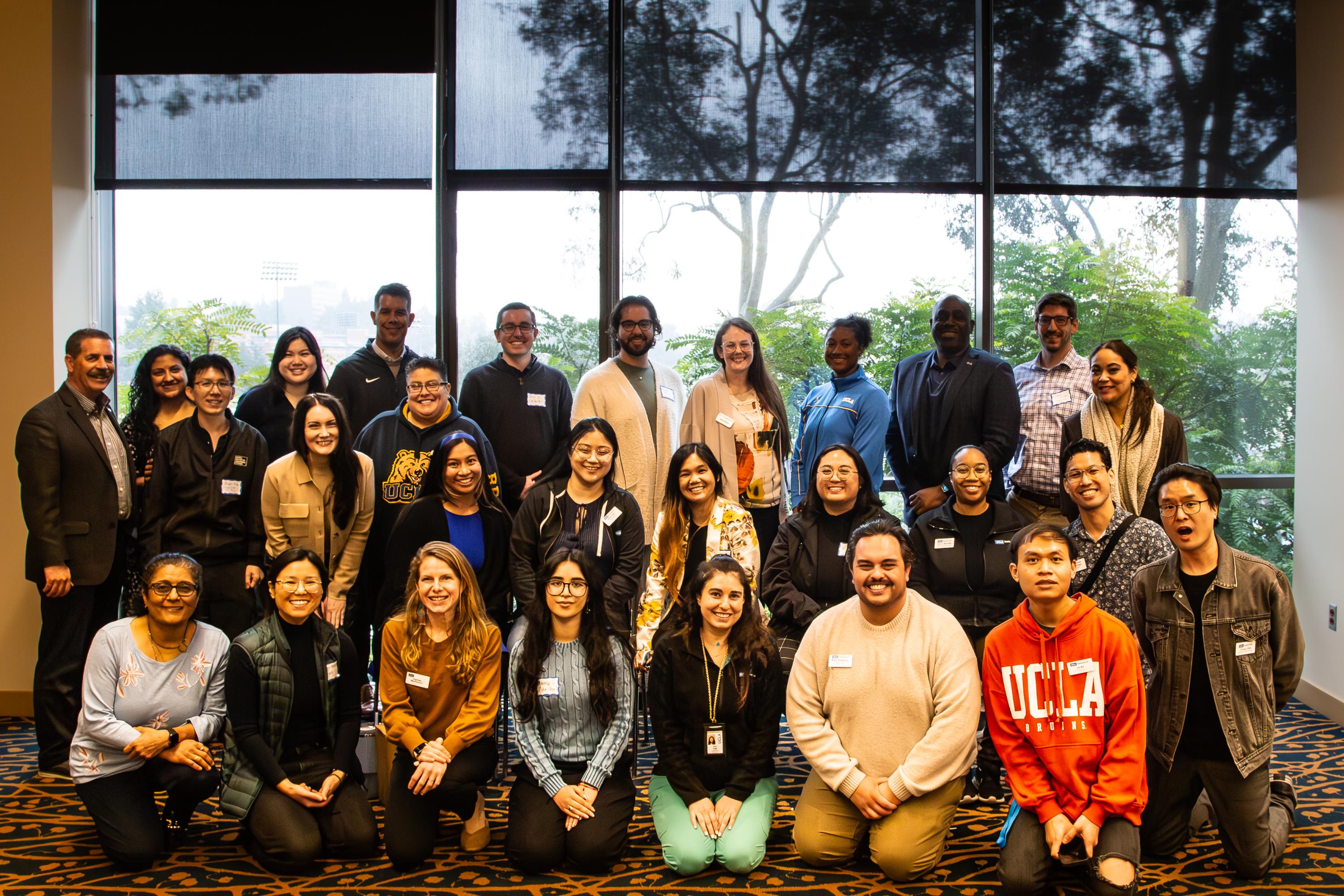 Group photo of new Student Affairs employees 